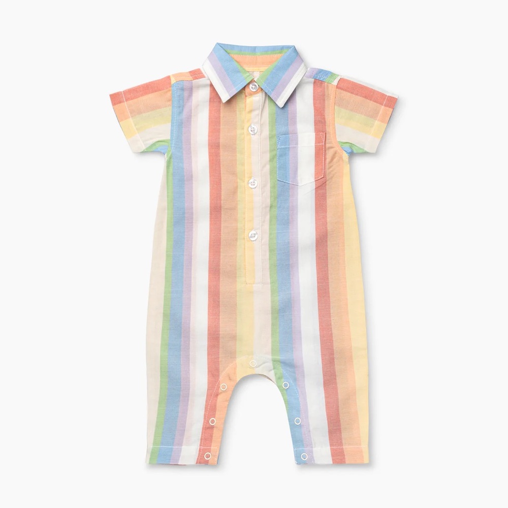 Monica + Andy | Oxford Romper